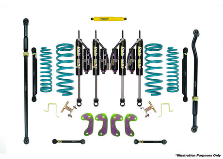 Dobinsons 3.0-4.0" MRR 3-way Adjustable Flexi-Series Long Travel Lift Kit for Toyota Land Cruiser 80 Series - DSSKITMRA0018 - DSSKITMRA0018 - Roam Overland Outfitters