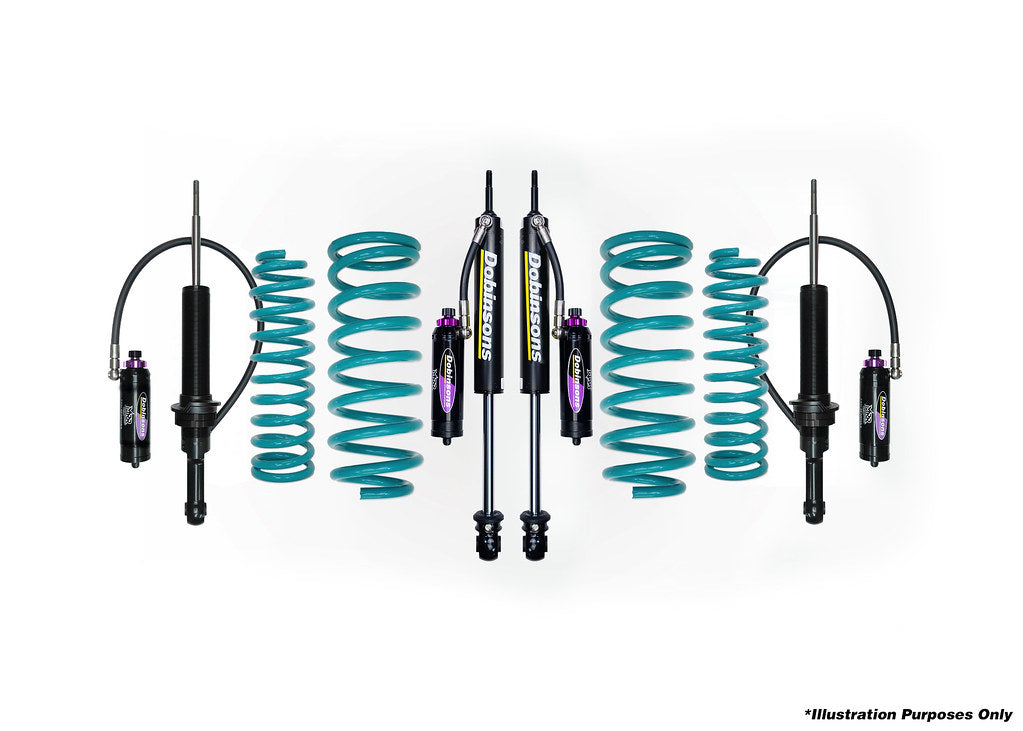 Dobinsons 1.5" to 3.5" MRR 3-way Adjustable Lift Kit Toyota FJ Cruiser 2010 to 2017 - DSSKITMRA08 - DSSKITMRA08 - Roam Overland Outfitters