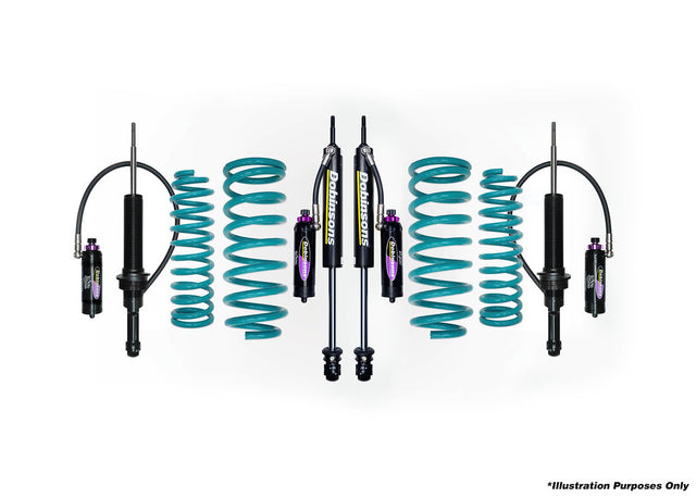 Dobinsons 1.5" to 3.5" MRR 3-way Adjustable Lift Kit Toyota FJ Cruiser 2010 to 2017 - DSSKITMRA08 - DSSKITMRA08 - Roam Overland Outfitters