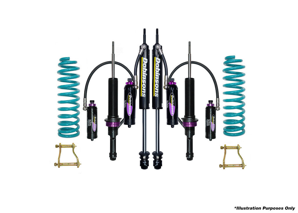 Dobinsons 2-2.5" MRR 3-Way Adjustable Extended Travel Suspension Kit for Nissan X-Terra 2005-on - DSSKITMRA94EXT - DSSKITMRA94EXT - Roam Overland Outfitters