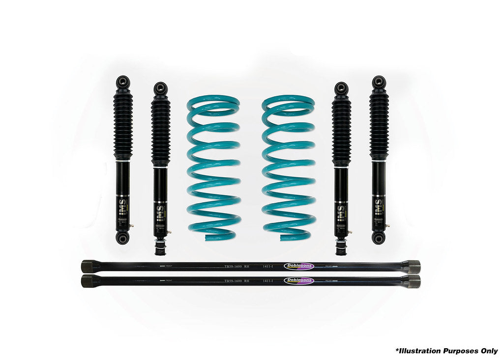 Dobinsons 1.5-2.0" IMS Lift Kit for Toyota Land Cruiser 100 Series / Lexus LX470 1998-2007 - DSSKITIMS7 - DSSKITIMS7 - Roam Overland Outfitters