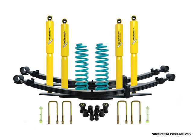 Dobinsons 4x4 Suspension Kit Landcruiser 70 Series - FZJ/HZJ 71, 74, 76 1999 to 2004 - dsskit027 - dsskit027 - Roam Overland Outfitters