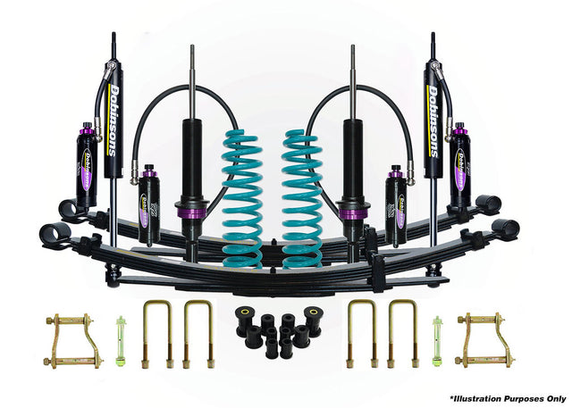 Dobinsons 2-3" MRR 3-Way Adjustable Lift Kit for Ford Ranger RA, PU 2022 on - DSSKITMRAFR1 - DSSKITMRAFR1 - Roam Overland Outfitters