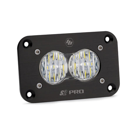 LED Work Light Clear Lens Wide Cornering Pattern Flush Mount Each S2 Sport Baja Designs - Roam Overland Outfitters