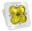 Flush Mount LED Light Pod White Amber Lens Driving/Combo Pattern Squadron Sport Baja Designs - Roam Overland Outfitters