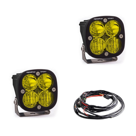 LED Light Pods Amber Lens Driving/Combo Pair Squadron Sport Baja Designs - Roam Overland Outfitters
