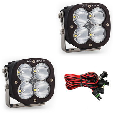 LED Light Pods High Speed Spot Pattern Pair XL Sport Series Baja Designs - Roam Overland Outfitters