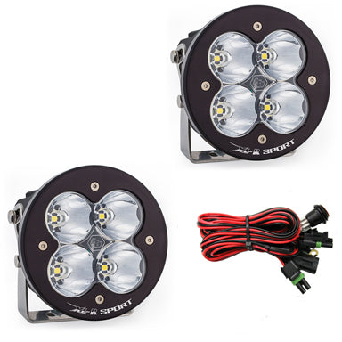 LED Light Pods High Speed Spot Pattern Pair XL R Sport Series Baja Designs - Roam Overland Outfitters