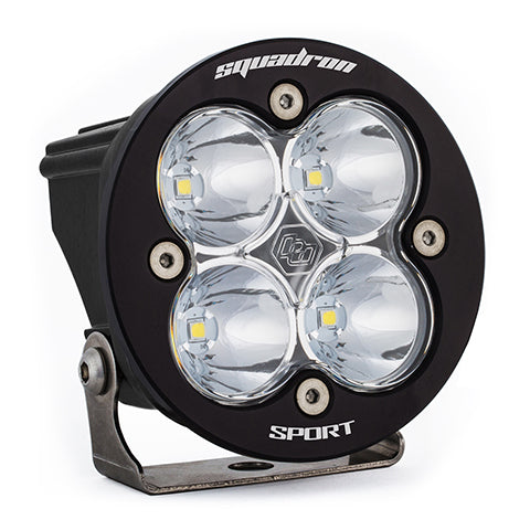 LED Light Pod Clear Lens Spot Pattern Each Squadron R Sport Baja Designs - Roam Overland Outfitters