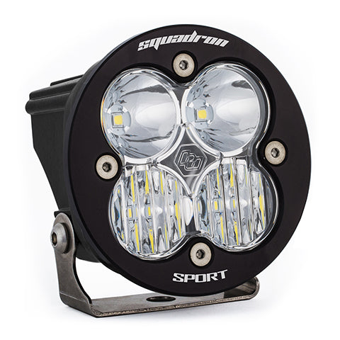 LED Light Pod Clear Lens Driving/Combo Pattern Each Squadron R Sport Baja Designs - Roam Overland Outfitters