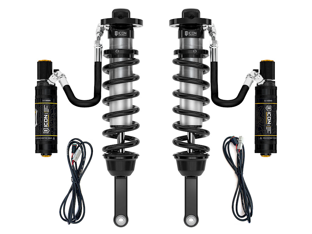 ICON 2005-2023 Toyota Tacoma 2.5 VS Extended Travel RR/CDEV Coilover Kit 700 lbs/in Coils - Roam Overland Outfitters