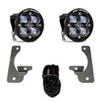 Squadron R SAE Fog Pocket Light Kit Jeep 2007-18 Wrangler JK w/ Premium OE Bumper (SAE Fog; Clear) Baja Designs - Roam Overland Outfitters