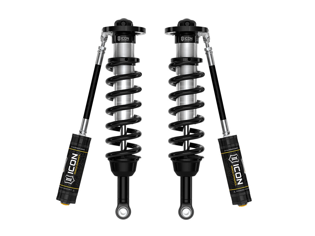 ICON 2022-2023 Toyota Tundra 5-6" Lift 2.5 Remote Reservoir Front Coilover Kit - Roam Overland Outfitters