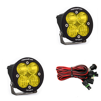 LED Light Pods Amber Lens Driving/Combo Pair Squadron R Sport Baja Designs - Roam Overland Outfitters