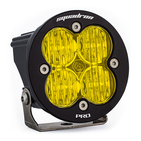 LED Light Pod Amber Lens Wide Cornering Pattern Each Squadron R Pro Baja Designs - Roam Overland Outfitters