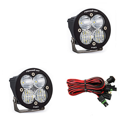 LED Light Pods Clear Lens Driving/Combo Pair Squadron R Pro Baja Designs - Roam Overland Outfitters