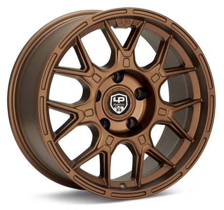 LP Aventure Wheels - LP8- 17x7.5 ET35 5x108 - Bronze - Roam Overland Outfitters