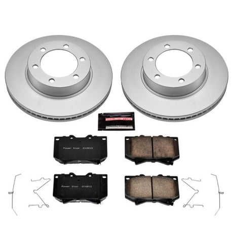 Power Stop 01-02 Toyota Sequoia Front Z17 Evolution Geomet Coated Brake Kit - Roam Overland Outfitters