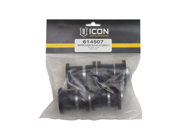 ICON 2015-2022 Chevrolet Colorado/GMC Canyon UCA (78650/78650DJ) Replacement Bushing & Sleeve Kit - Roam Overland Outfitters