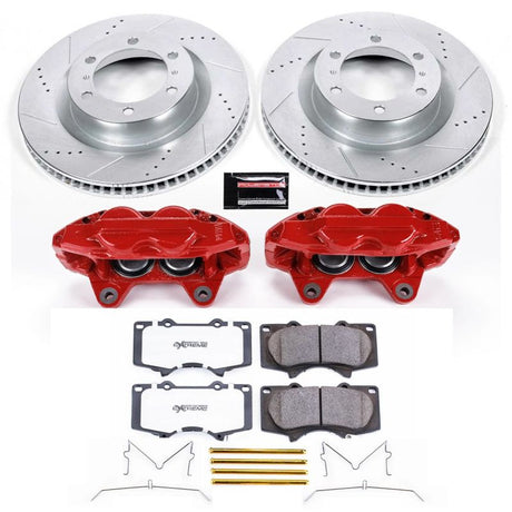 Power Stop 10-15 Lexus GX460 Front Z36 Truck & Tow Brake Kit w/Calipers - Roam Overland Outfitters