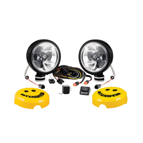 KC Hilites 6 in Daylighter Gravity LED - 2-Light System - 20W Spot Beam - Roam Overland Outfitters