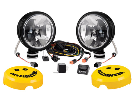 KC Hilites 6 in Daylighter Gravity LED - 2-Light System - SAE/ECE - 20W Driving Beam - Roam Overland Outfitters