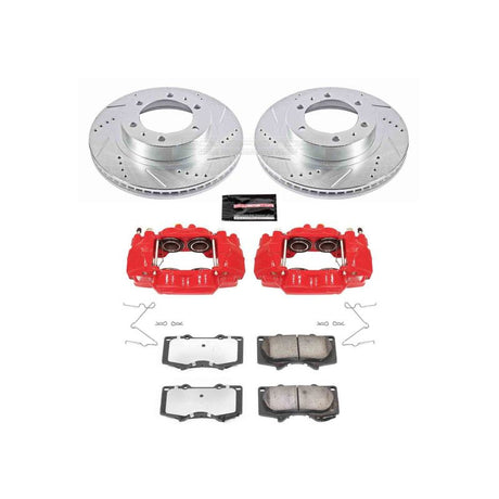 Power Stop 03-09 Toyota 4Runner Front Z36 Truck & Tow Brake Kit w/Calipers - Roam Overland Outfitters