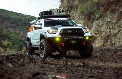 Seibon Carbon Fiber Front Fender Flares | Toyota Tacoma 2015-2021 - Roam Overland Outfitters