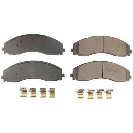 Power Stop 17-19 Ford F-450 Super Duty Front Z17 Evolution Ceramic Brake Pads w/Hardware - Roam Overland Outfitters