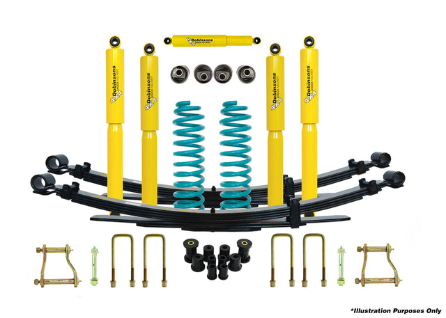 Dobinsons 4x4 1.5"-2.0" Suspension Kit Landcruiser 76 Series - FZJ76, HZJ76, VDJ76 04/2007 on - DSSKIT200 - DSSKIT200 - Roam Overland Outfitters