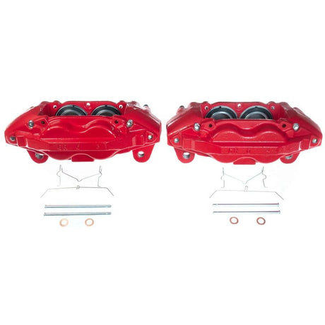 Power Stop 16-21 Toyota Sequoia Front Red Calipers - Pair - Roam Overland Outfitters