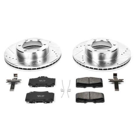 Power Stop 91-95 Toyota 4Runner Front Z23 Evolution Sport Brake Kit - Roam Overland Outfitters