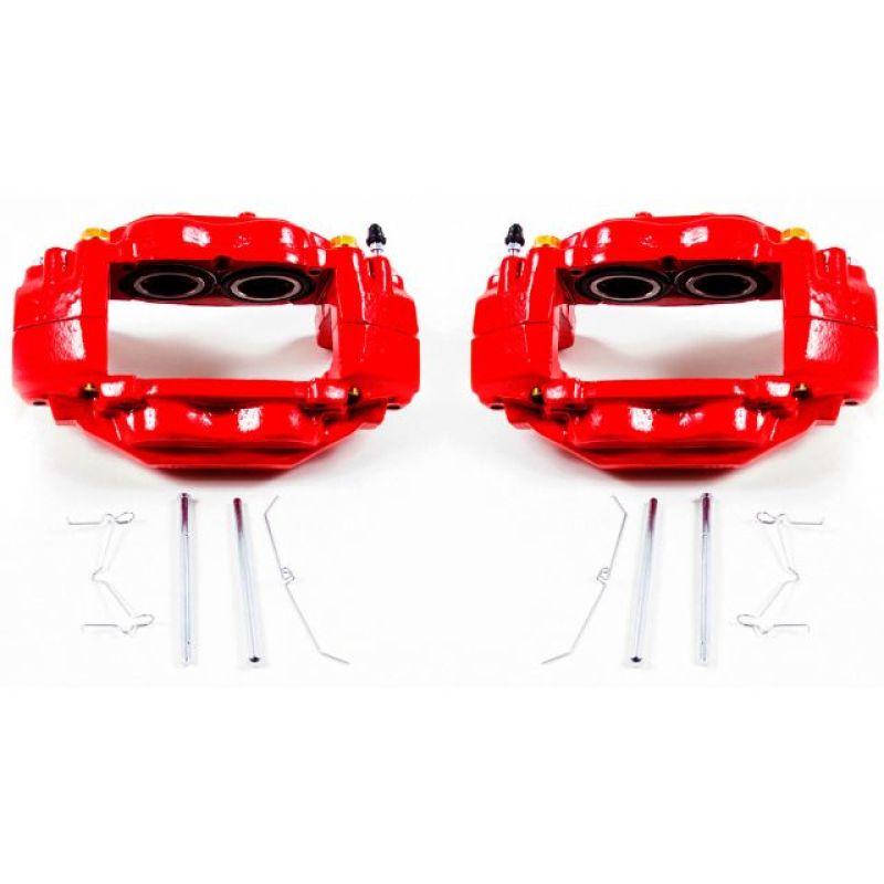 Power Stop 08-15 Toyota Sequoia Front Red Calipers w/o Brackets - Pair - Roam Overland Outfitters