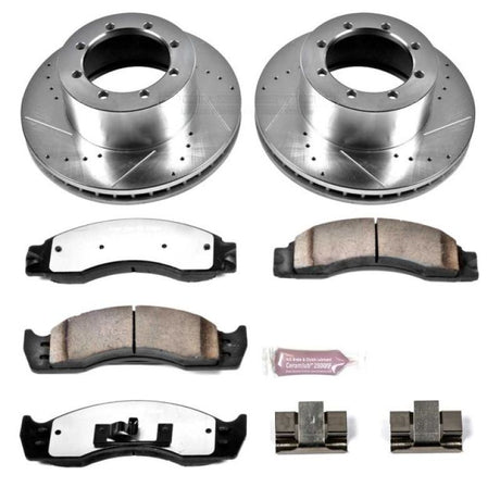 Power Stop 00-02 Ford E-450 Super Duty Rear Z36 Truck & Tow Brake Kit - Roam Overland Outfitters