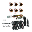 Cyclone V2 LED - Rock Light - 6-Light System - Amber - 5W Flood Beam - Roam Overland Outfitters