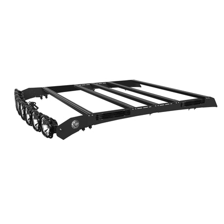 KC Hilites M-RACK KIT - 50 in Pro6 Light Bar Roof Rack - Side Blackout Plates - 07-18 Toyota Tundra Crew Max - Roam Overland Outfitters