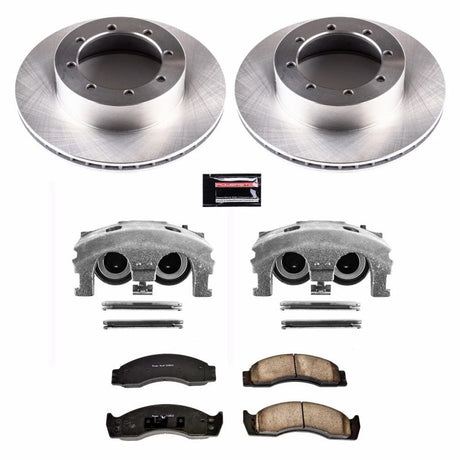 Power Stop 00-02 Ford E-450 Econoline Super Duty Rear Autospecialty Brake Kit w/Calipers - Roam Overland Outfitters