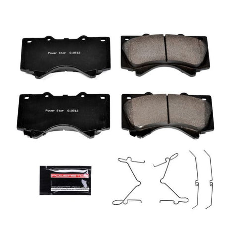 Power Stop 08-11 Lexus LX570 Front Z23 Evolution Sport Brake Pads w/Hardware - Roam Overland Outfitters