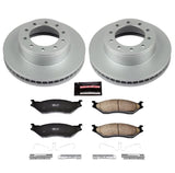 Power Stop 05-16 Ford F-450 Super Duty Front Z17 Evolution Geomet Coated Brake Kit - Roam Overland Outfitters