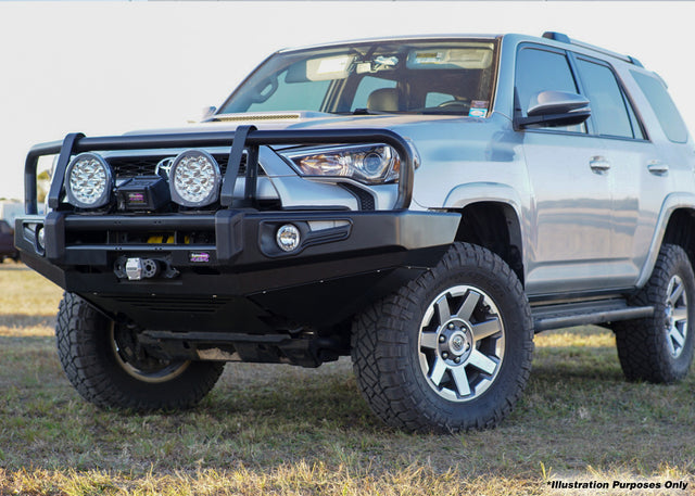 DOBINSONS BULL BAR BLACK DELUXE FOR TOYOTA 4RUNNER 5TH GEN 2010-2024 - BU59-5557 - Roam Overland Outfitters