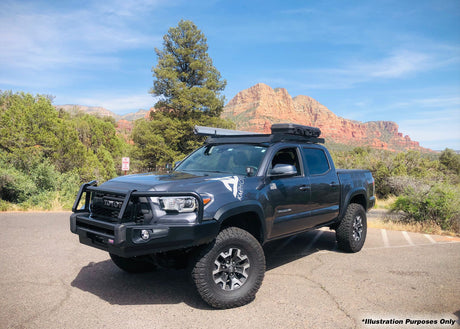 DOBINSONS BULL BAR BLACK DELUXE FOR TOYOTA TACOMA 3RD GEN 2016-2023 - BU59-5559 - Roam Overland Outfitters