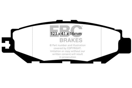 EBC Brakes UD613 Ultimax OEM Replacement Brake Pads - Roam Overland Outfitters