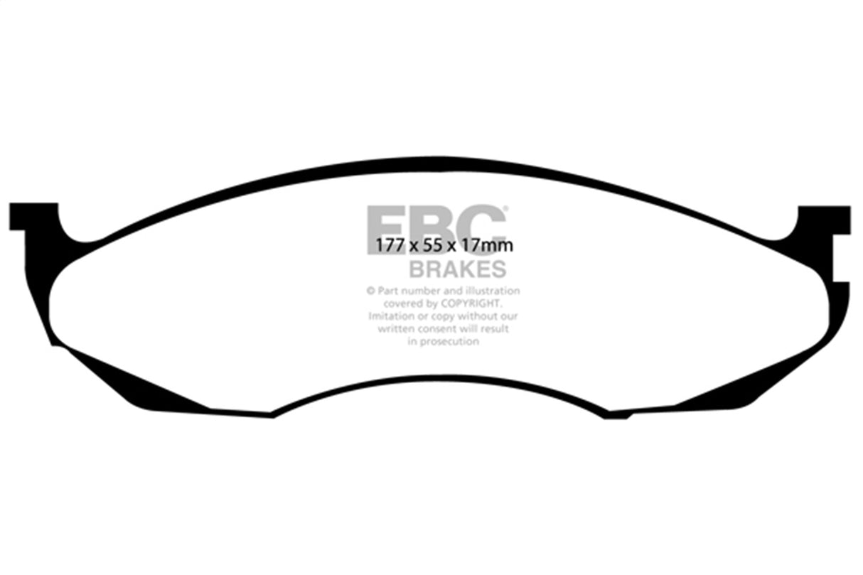 EBC Brakes UD477 Ultimax OEM Replacement Brake Pads - Roam Overland Outfitters