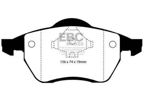 EBC Brakes UD836 Ultimax OEM Replacement Brake Pads - Roam Overland Outfitters