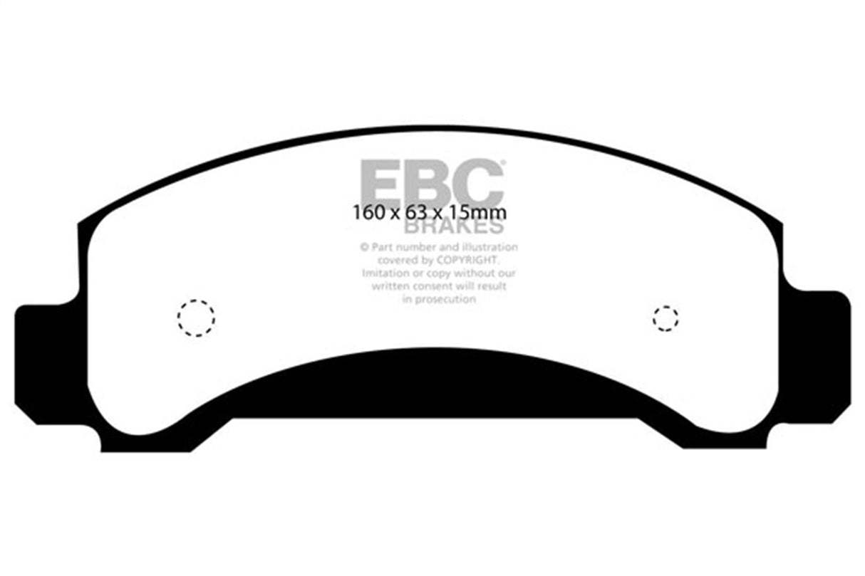 EBC Brakes UD654 Ultimax OEM Replacement Brake Pads - Roam Overland Outfitters
