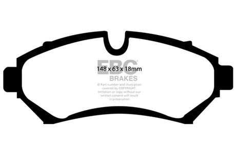 EBC Brakes UD753 Ultimax OEM Replacement Brake Pads - Roam Overland Outfitters