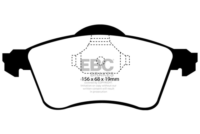 EBC Brakes UD705 Ultimax OEM Replacement Brake Pads - Roam Overland Outfitters