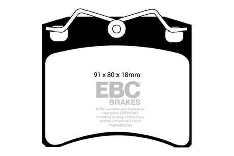 EBC Brakes UD703 Ultimax OEM Replacement Brake Pads - Roam Overland Outfitters