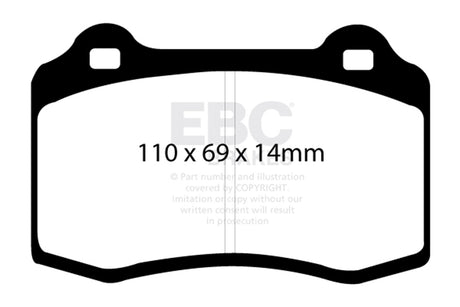 EBC Brakes UD592 Ultimax OEM Replacement Brake Pads - Roam Overland Outfitters