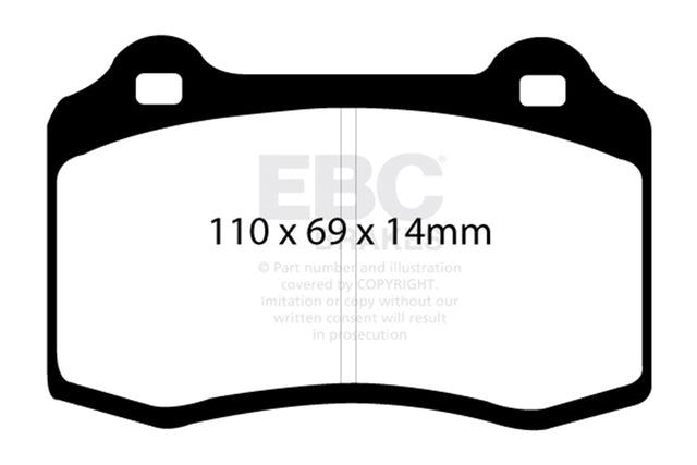 EBC Brakes UD592 Ultimax OEM Replacement Brake Pads - Roam Overland Outfitters
